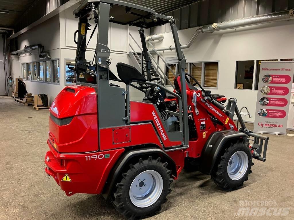 Weidemann 1190e  스키드로더