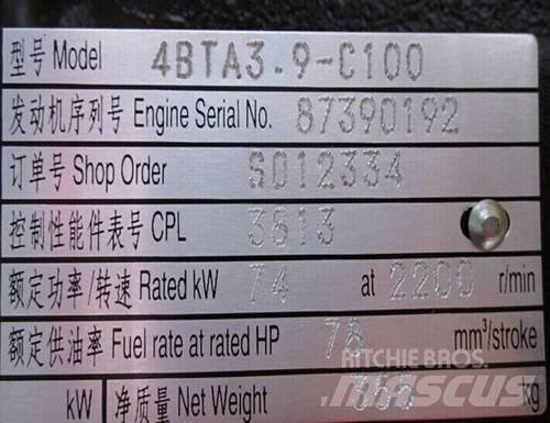 Cummins 4BTA3.9-C100 엔진