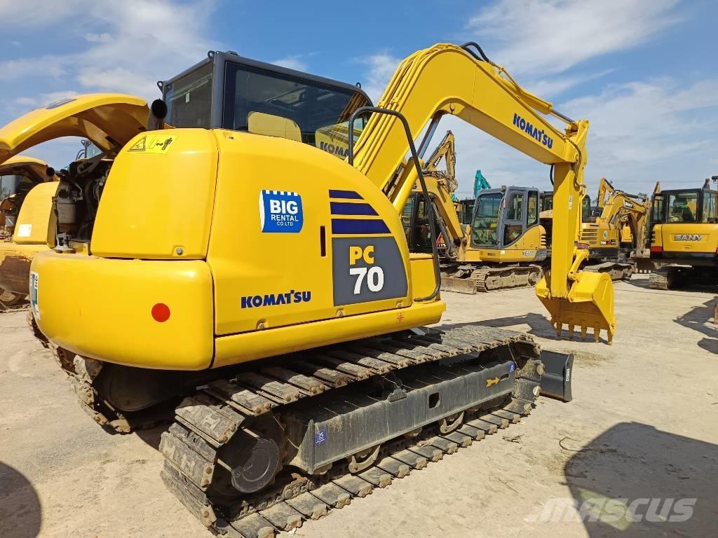 Komatsu PC 70 중형굴삭기 7톤-28톤