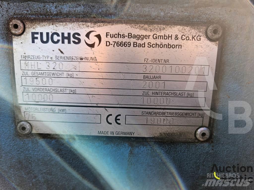 Fuchs MHL 320  휠 굴삭기