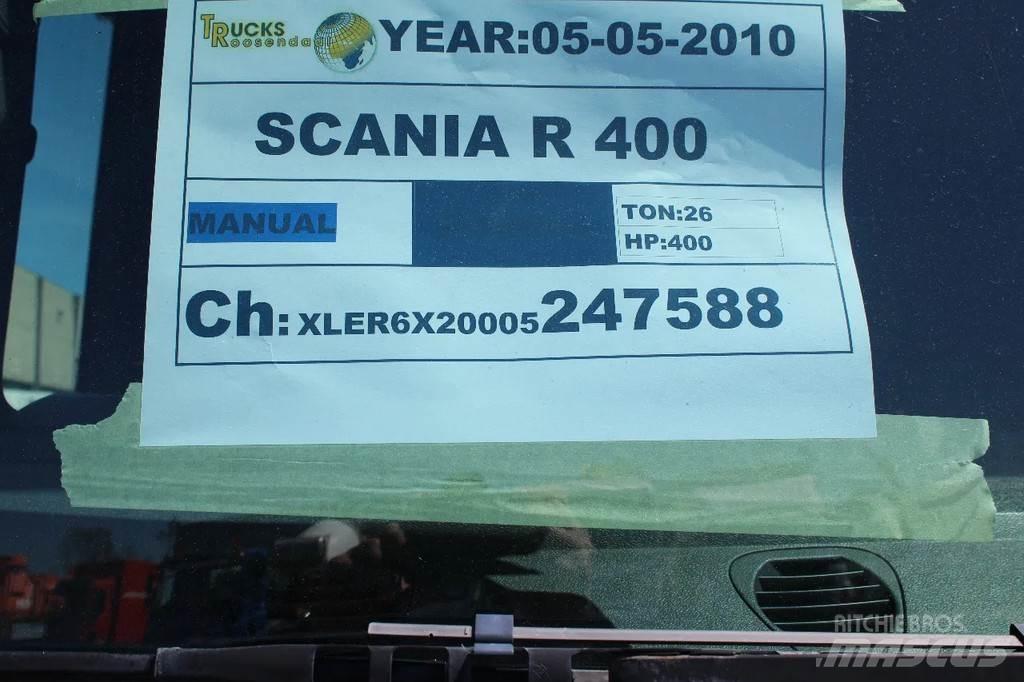 Scania R 400 + 6x2 트랙터 유닛
