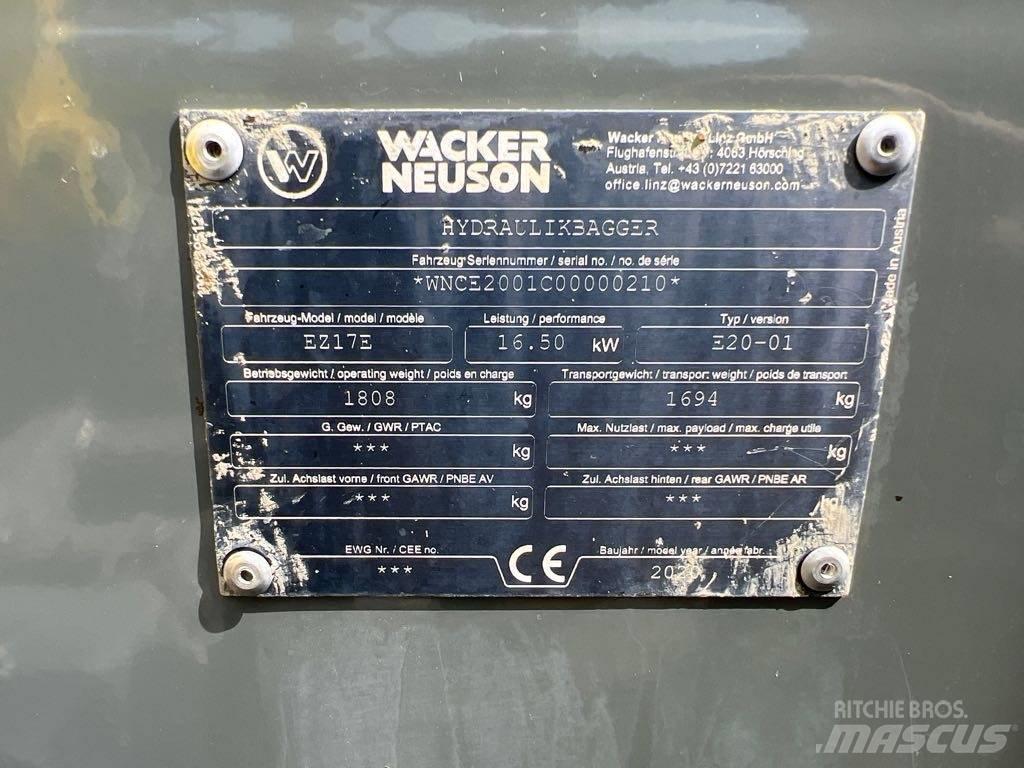 Wacker Neuson EZ17e 대형 굴삭기 29톤 이상
