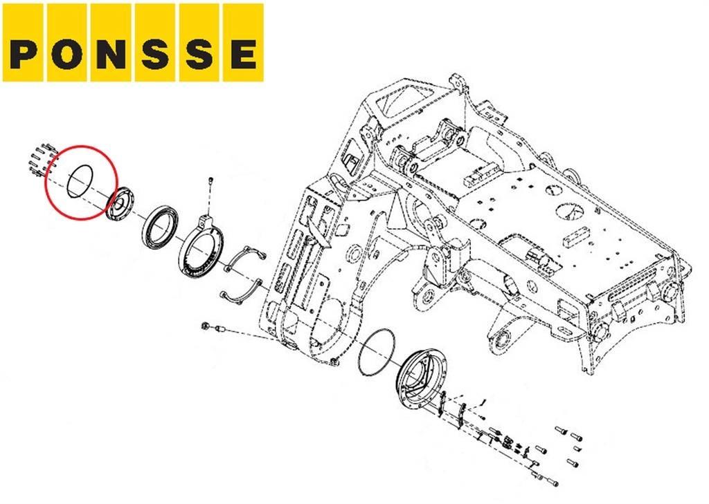 Ponsse 0060041 하비스터 헤드