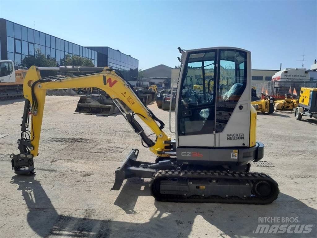 Wacker Neuson EZ36 소형 굴삭기 7톤 미만