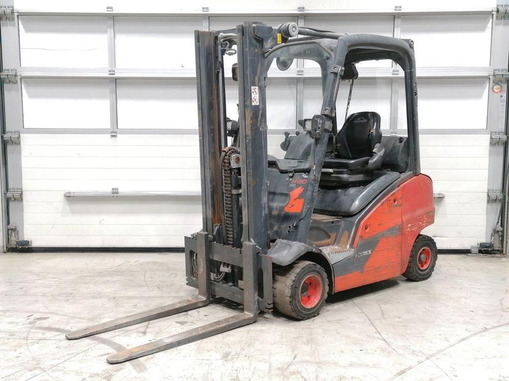 Linde H20T-01 LPG 지게차