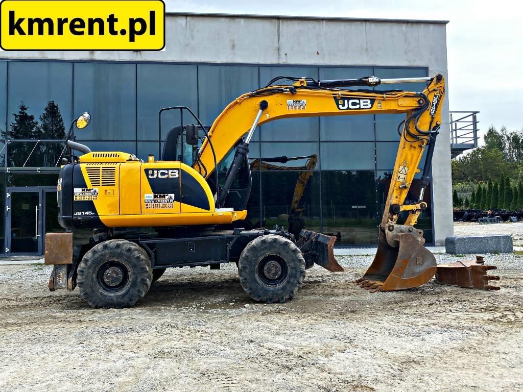 JCB JS 145 W  휠 굴삭기