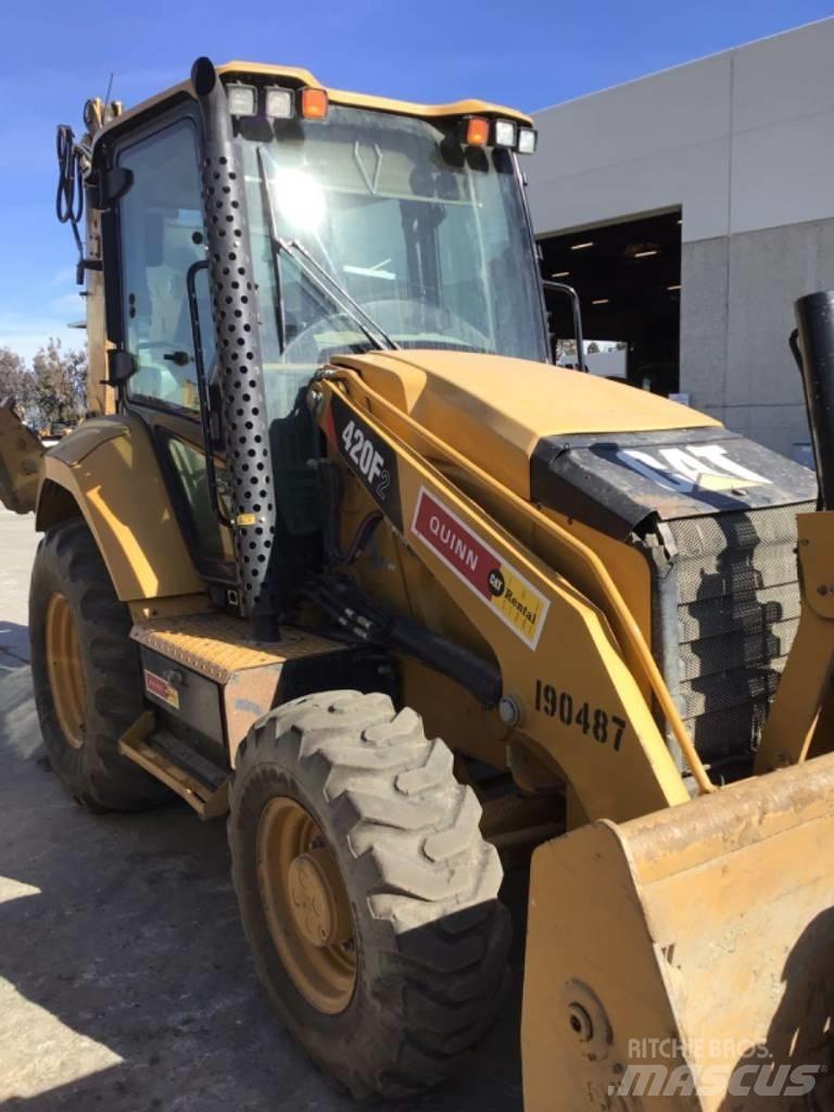 CAT 420 F 백호로더