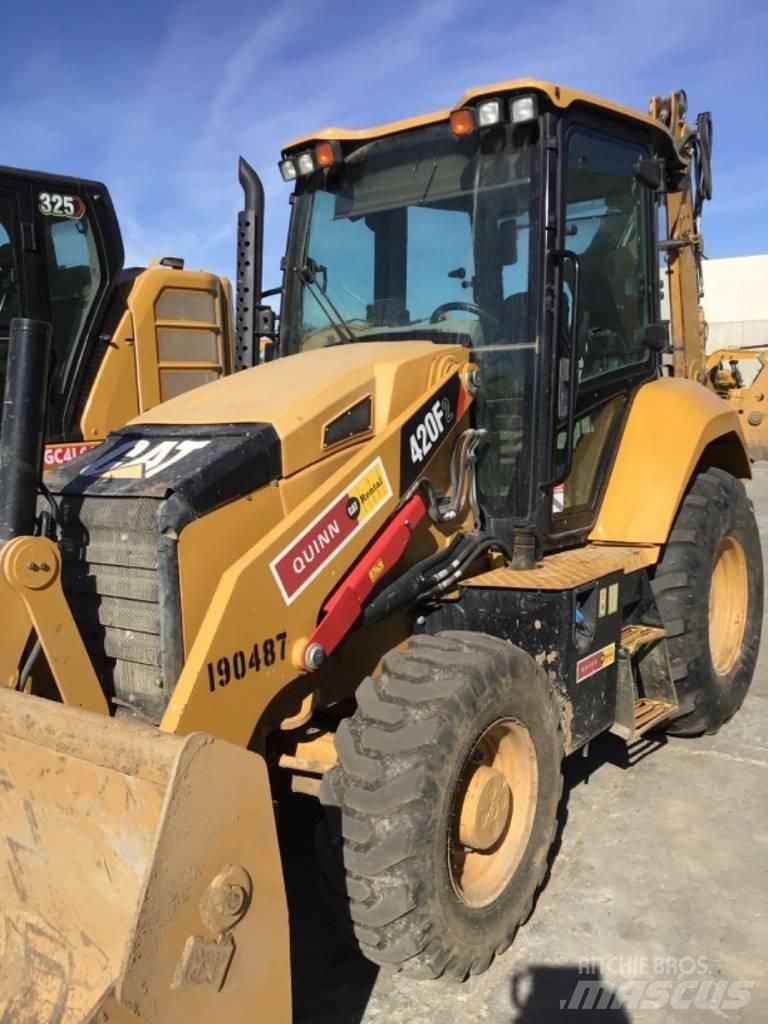 CAT 420 F 백호로더