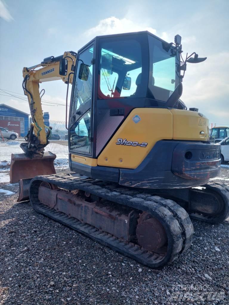 Yanmar SV 100-2 중형굴삭기 7톤-28톤