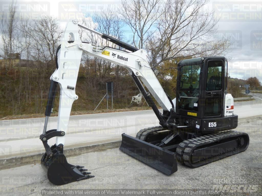 Bobcat E55 소형 굴삭기 7톤 미만