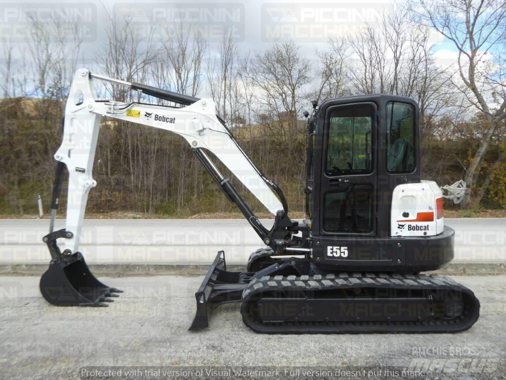 Bobcat E55 소형 굴삭기 7톤 미만