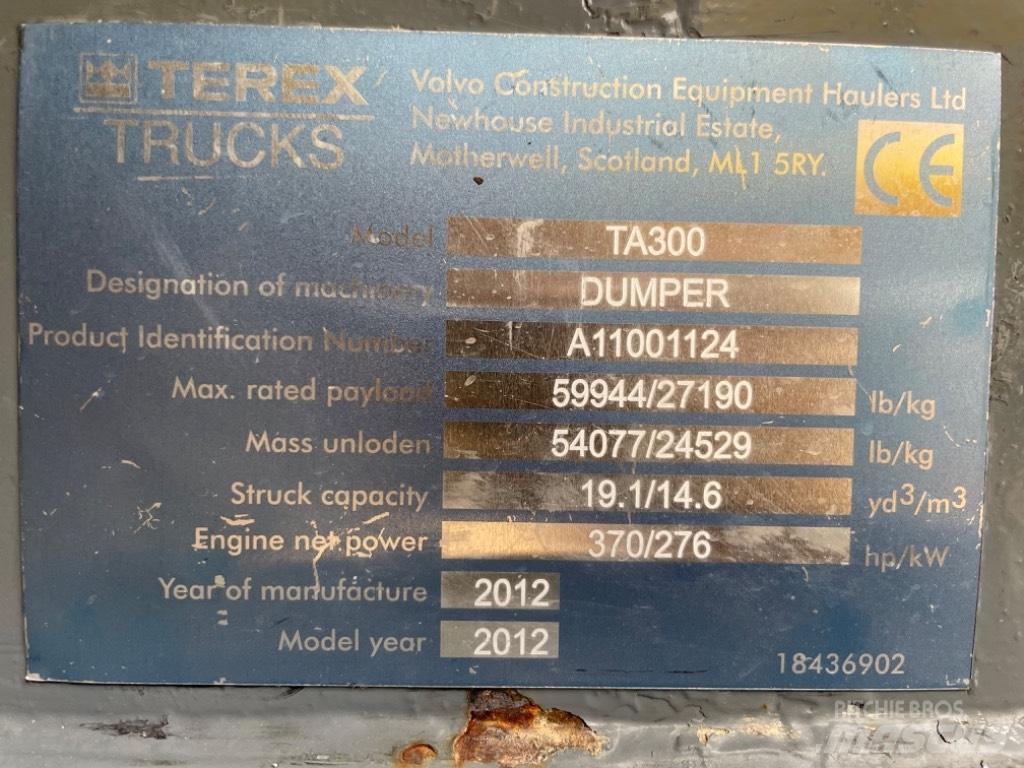 Terex TA 300 연결식 홀러