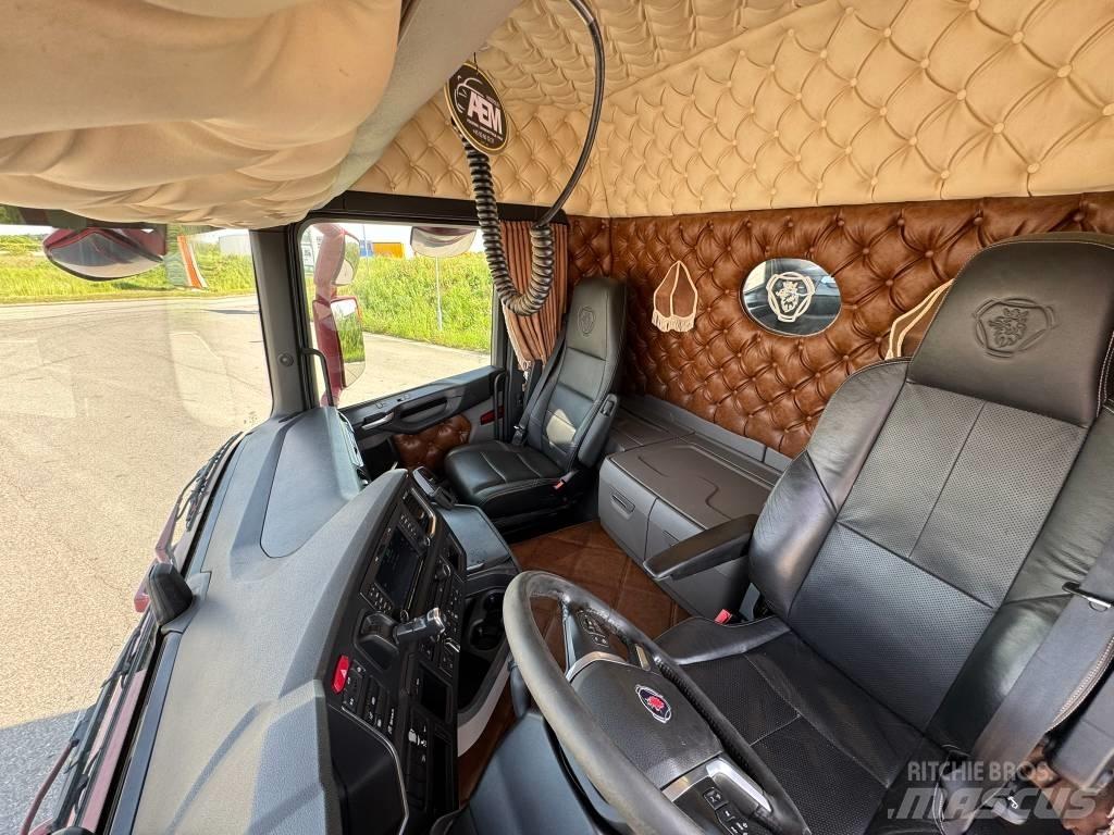 Scania R 500 CB 크레인 트럭
