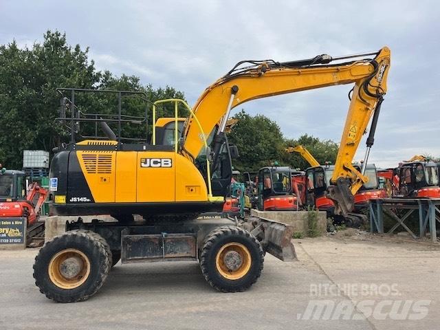 JCB JS 145 W  휠 굴삭기