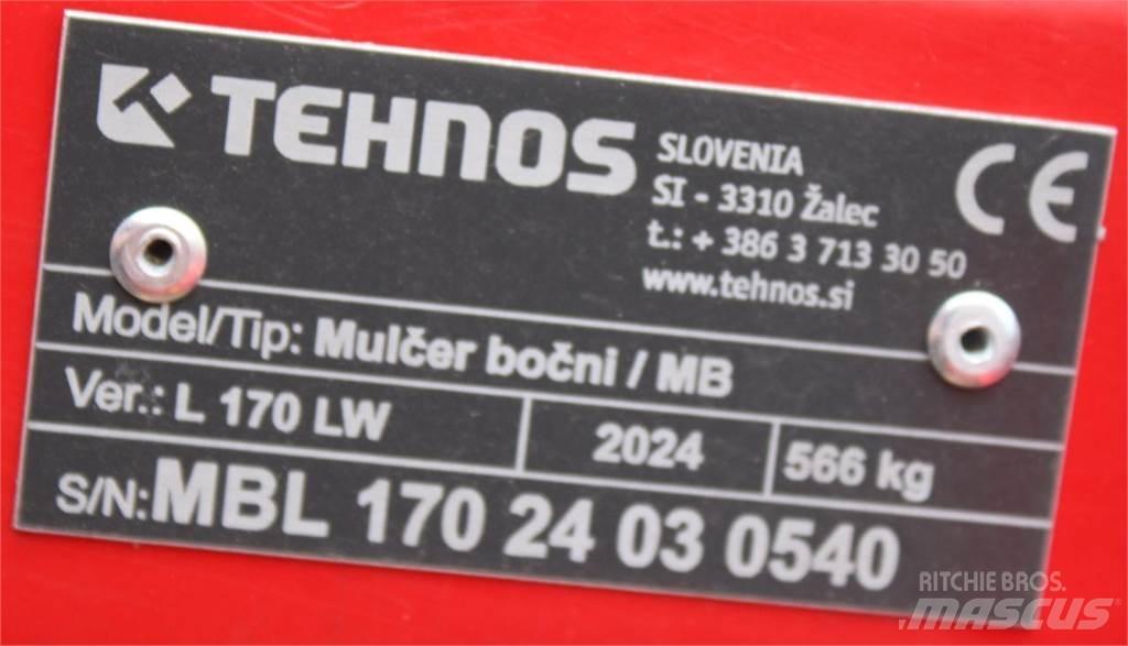 Tehnos L 170 LW 목장 제초기 및 토퍼