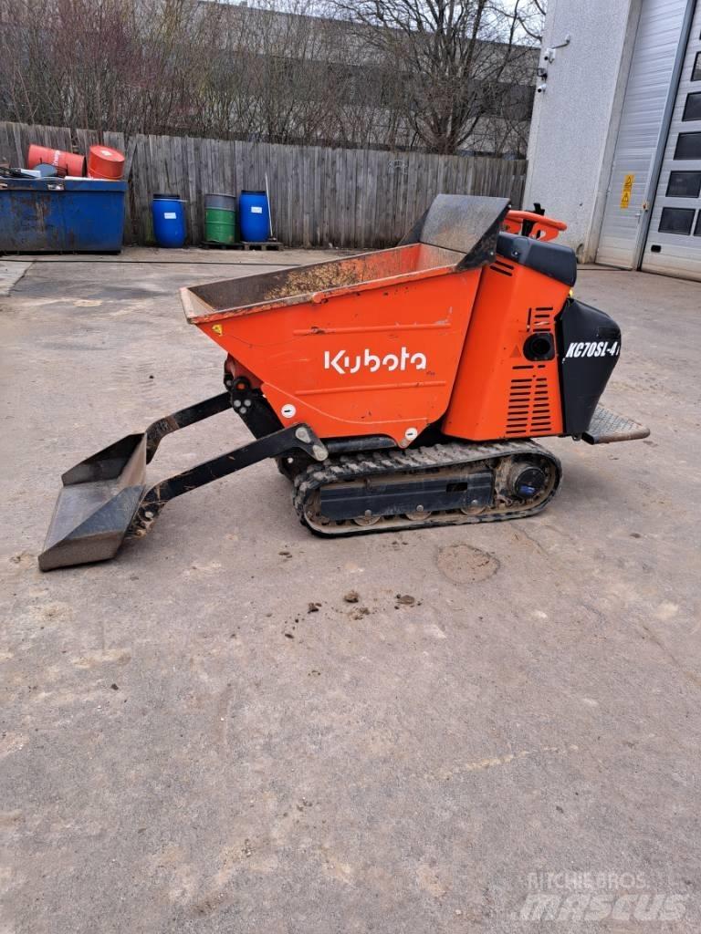 Kubota KC 70 건설현장 덤프트럭
