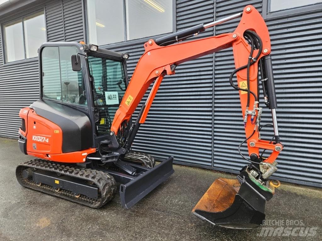 Kubota kx027-4 소형 굴삭기 7톤 미만