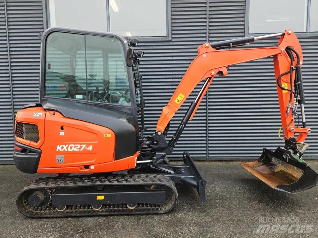 Kubota kx027-4 소형 굴삭기 7톤 미만
