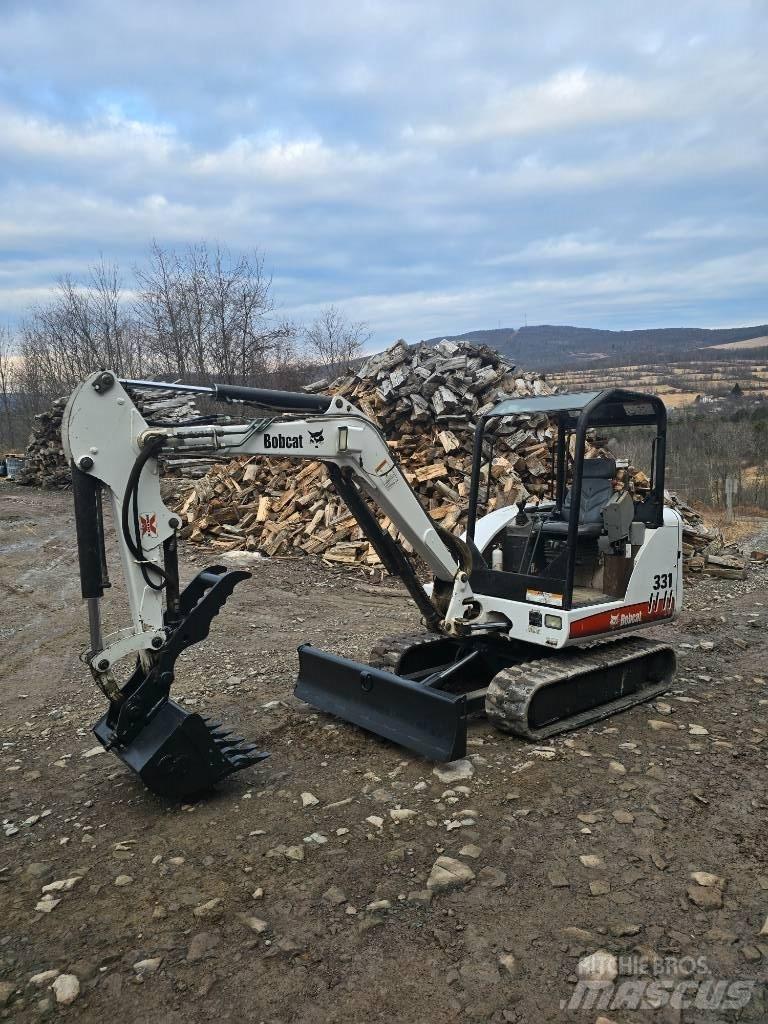 Bobcat 331 G 소형 굴삭기 7톤 미만