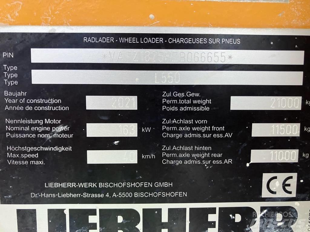 Liebherr L550 Xpower  휠로우더