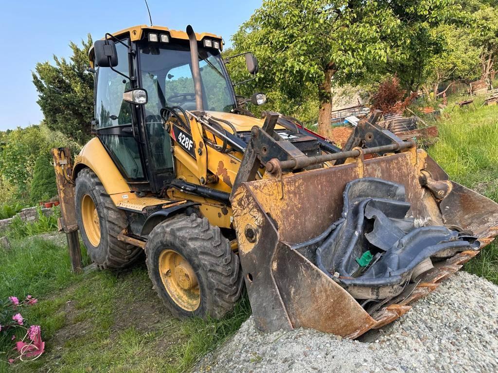 CAT 428 F 백호로더