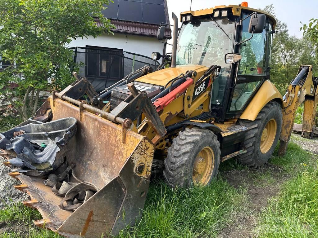 CAT 428 F 백호로더