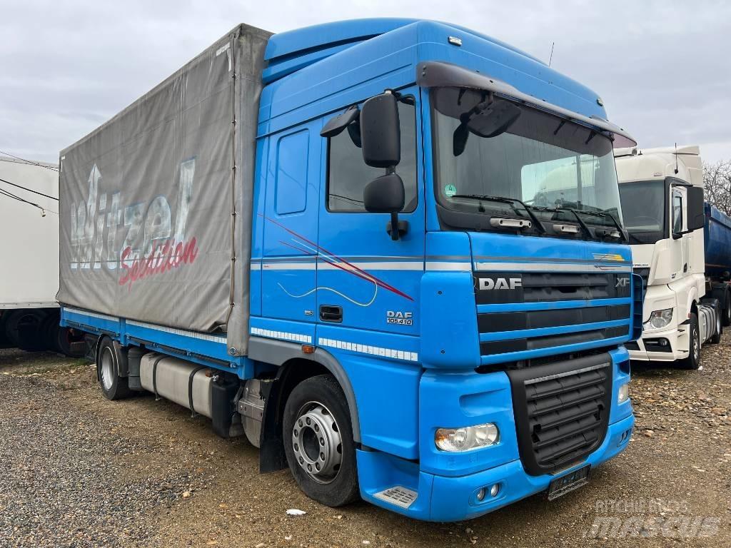 DAF XF105.410 커튼사이더 트럭