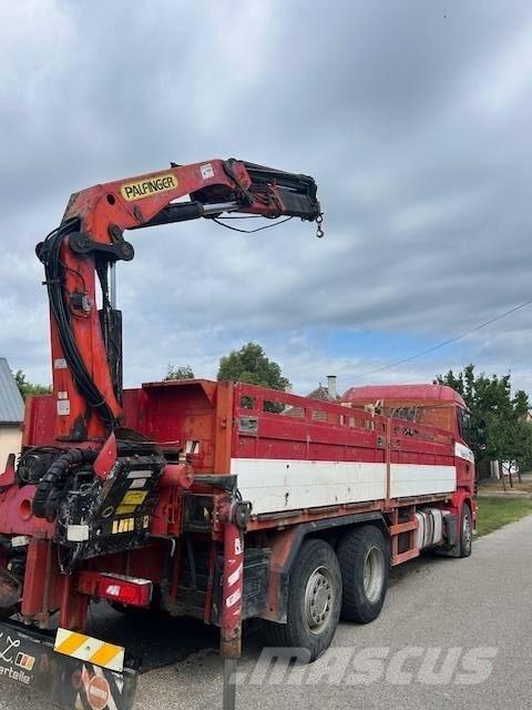 Scania R 114 크레인 트럭