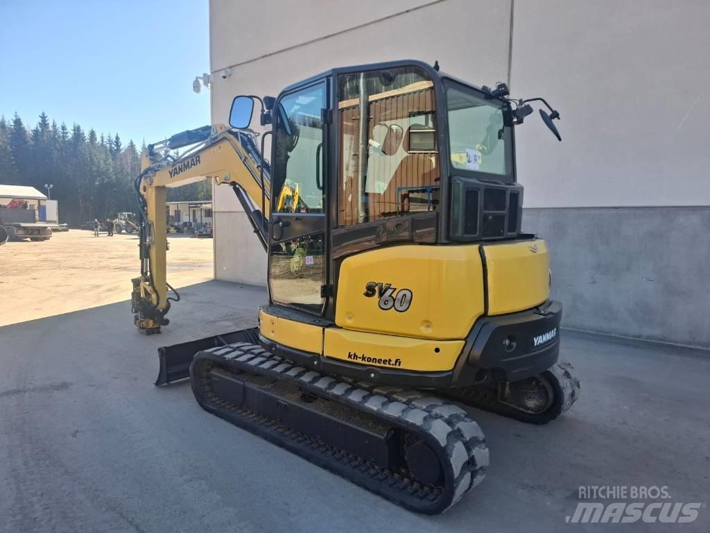 Yanmar SV 60 A 중형굴삭기 7톤-28톤