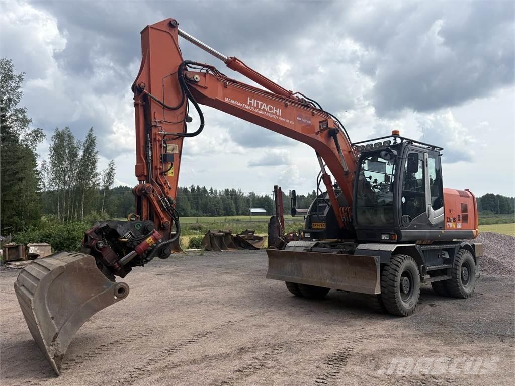 Hitachi ZX170W-3  휠 굴삭기