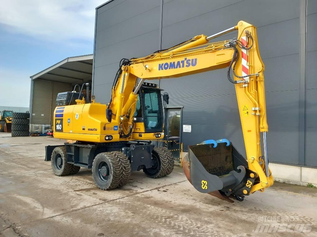 Komatsu PW160-11E0  휠 굴삭기