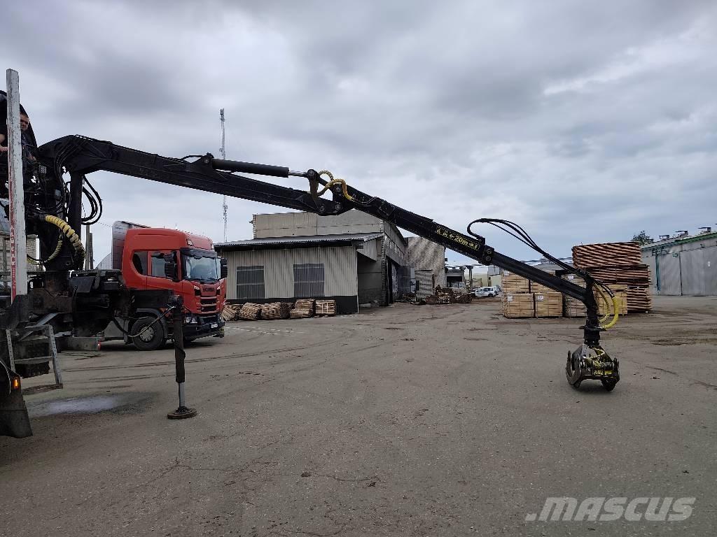 Loglift F96S 목재 크레인
