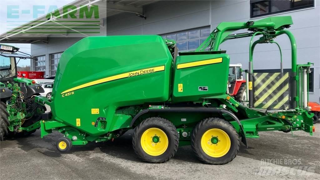 John Deere C451R 각형 곤포기