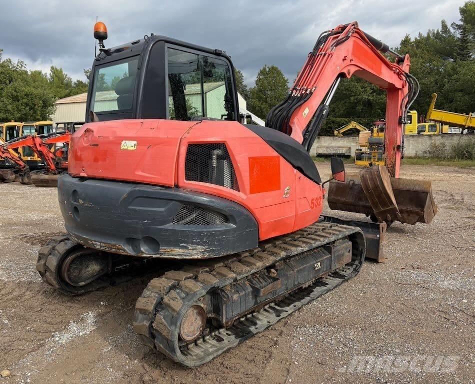 Kubota KX 080-4 중형굴삭기 7톤-28톤