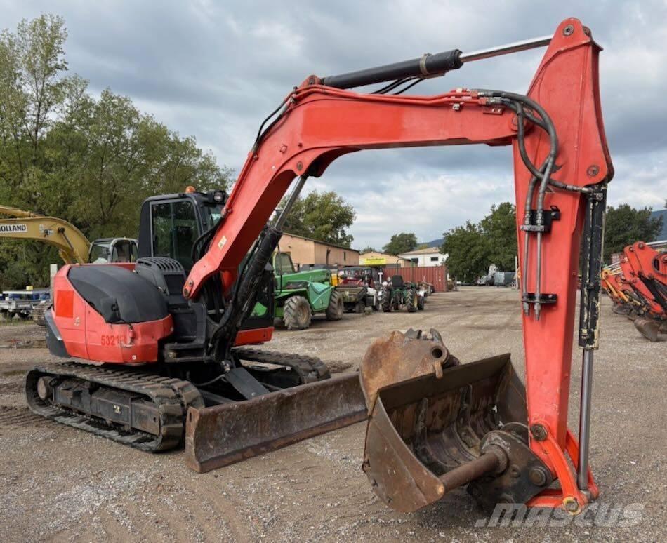 Kubota KX 080-4 중형굴삭기 7톤-28톤