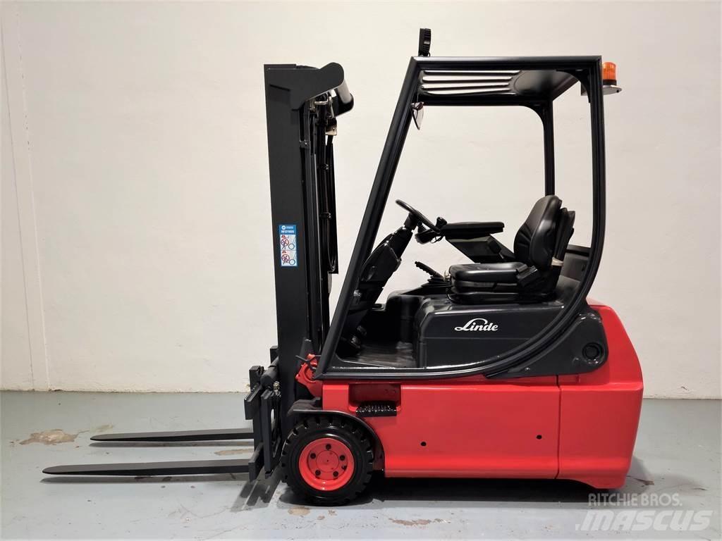 Linde E16 02 전동 지게차