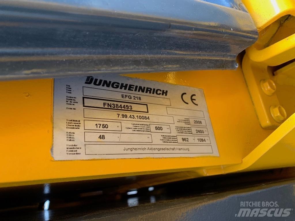 Jungheinrich EFG 218 전동 지게차