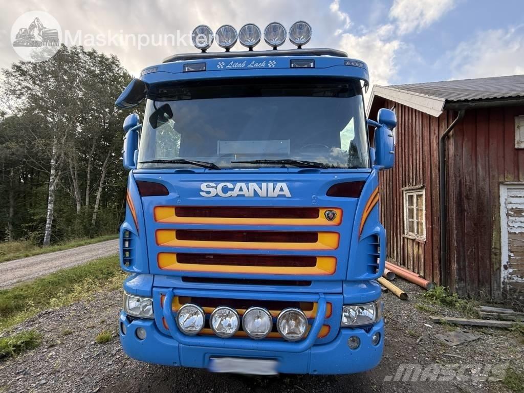 Scania R 480 LB 훅 리프트 트럭