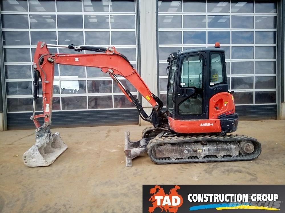 Kubota U 55-4 소형 굴삭기 7톤 미만