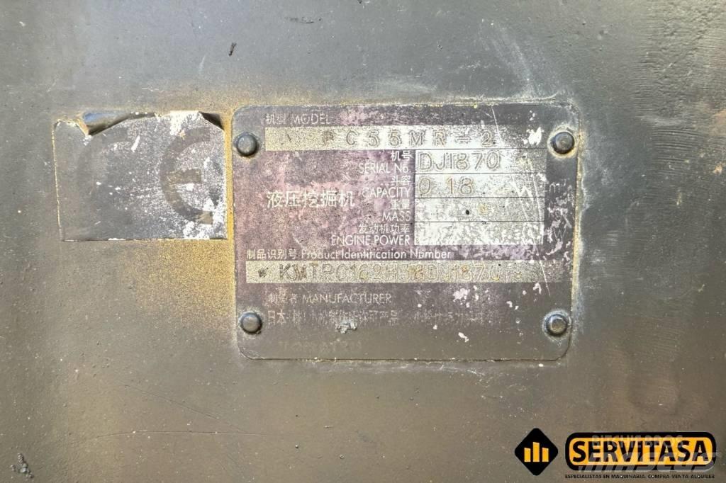 Komatsu PC 55 MR-2 소형 굴삭기 7톤 미만
