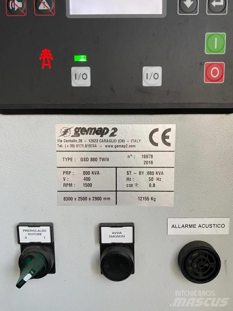  gemap 2 GSD 880 TWIV 디젤 발전기