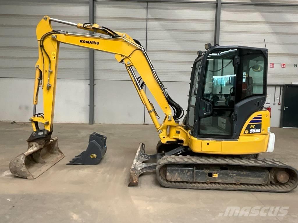 Komatsu PC 55 MR-5 소형 굴삭기 7톤 미만