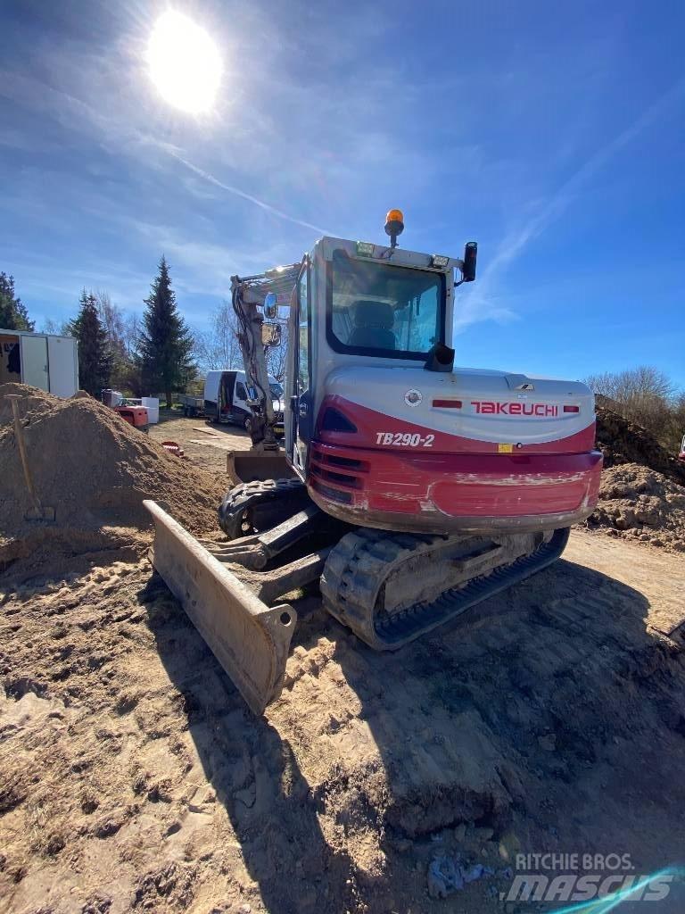 Takeuchi TB290-2 소형 굴삭기 7톤 미만