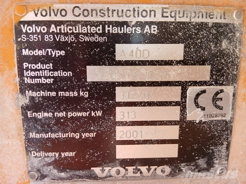 Volvo A 40 D 연결식 홀러