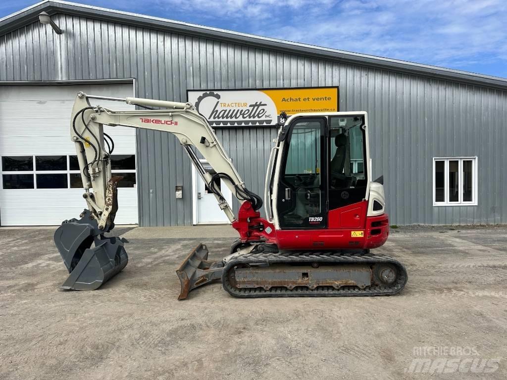 Takeuchi TB 260 소형 굴삭기 7톤 미만