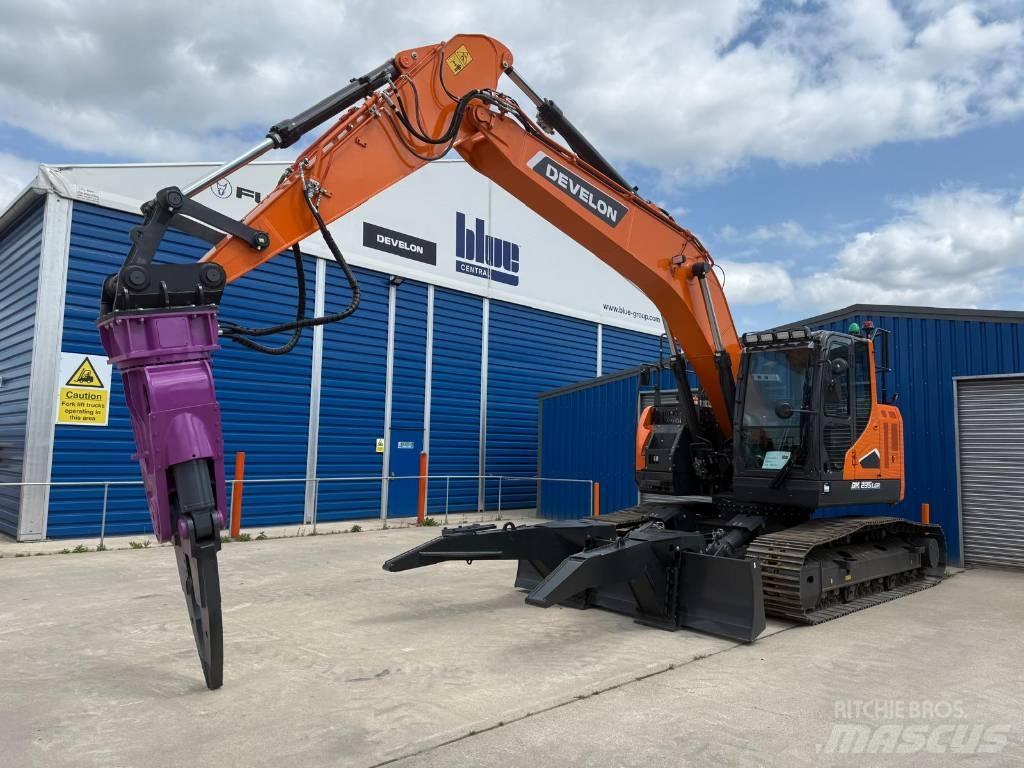 Develon DX 235 LCR-7 대형 굴삭기 29톤 이상