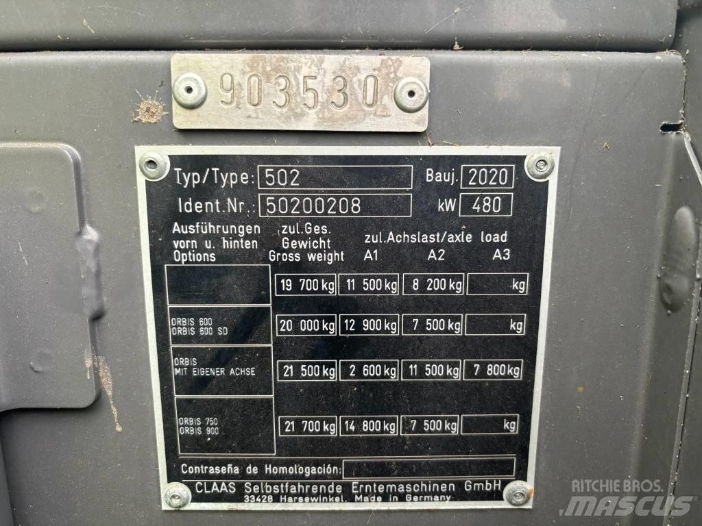 CLAAS Jaguar 960 4WD 자동 초지기계