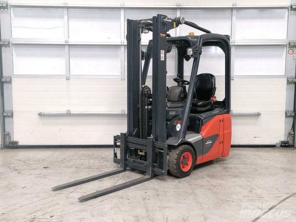 Linde E12-02 전동 지게차