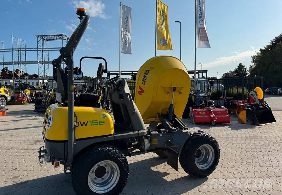 Wacker Neuson DW 15e 건설현장 덤프트럭