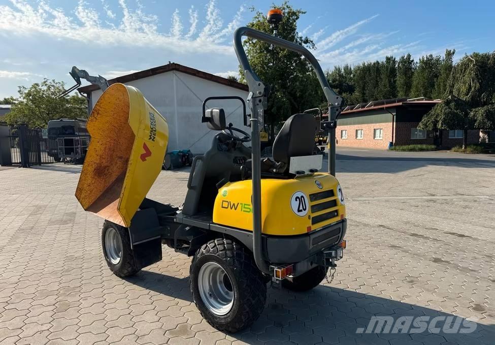 Wacker Neuson DW 15e 건설현장 덤프트럭